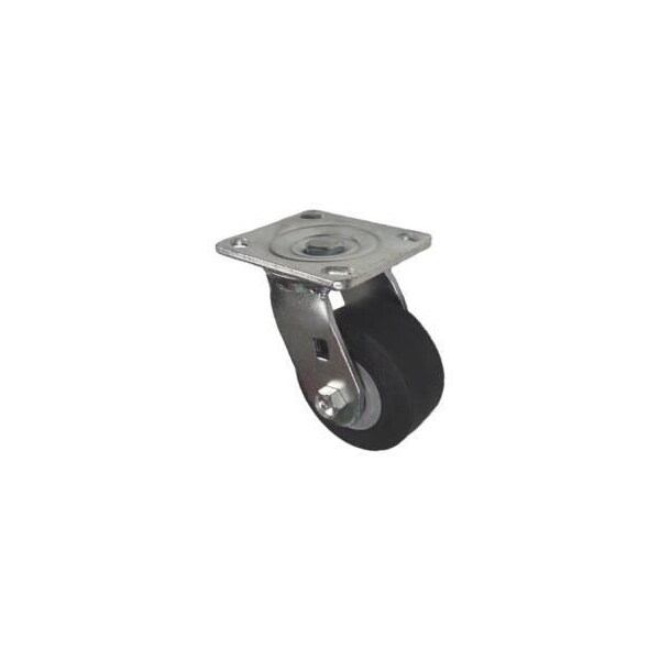 Mapp Caster 4"X2" Thermoplastic Rubber (TPR) Wheel Swivel Caster - 400 Lbs Cap 146PERB420S - main